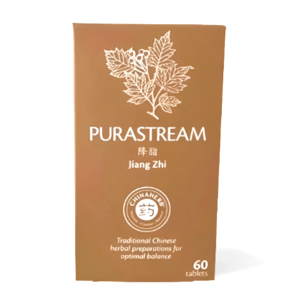 CHINAHERB Purastream health supplement bottle - The Good Stuff
