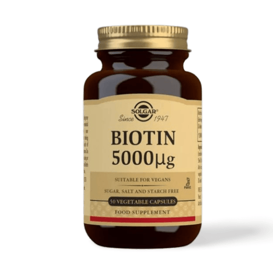 Order Solgar Biotin for glowing skin and healthy hair from South Africa's favourite online health shop, The Good Stuff. 