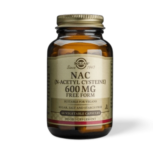 One of Solgar’s premium-quality amino acid range NAC N-Acetyl Cysteine from The Good Stuff South Africa's favourite health shop. 