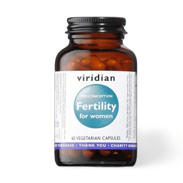 Viridian Fertility for Women is specifically designed to provide the essential and appropriate nutrients to support a woman of reproductive age. Ideally, take a least 90 days ahead of planned conception.. For an optimum healthy pregnancy Shop The Good Stuff South Africa. 