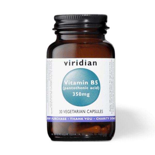 VIRIDIAN Vitamin B5 350mg - THE GOOD STUFF