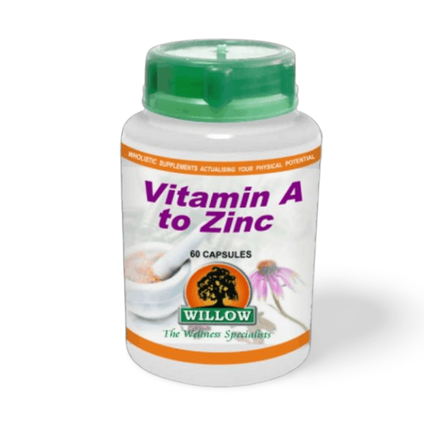 WILLOW Vitamin A to Zinc - THE GOOD STUFF