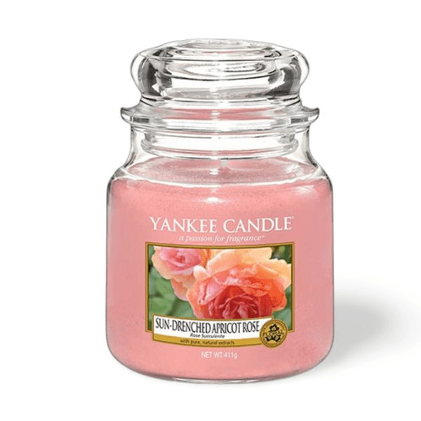 YANKEE Classic Candle - Sun-Drenched Apricot Rose - THE GOOD STUFF